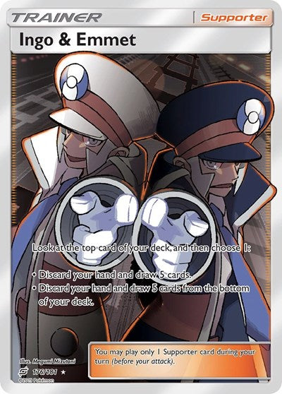Ingo & Emmet - 176/181 (Ultra Rare) [TEU-176-UR]