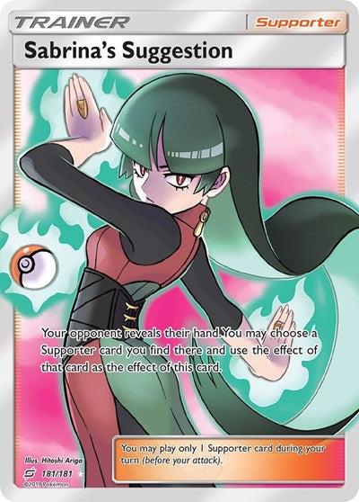 Sabrina's Suggestion - 181/181 (Ultra Rare) [TEU-181-UR]