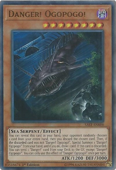 Danger! Ogopogo! (Ultra Rare) [SAST-EN000-UR]