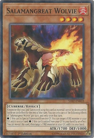 Salamangreat Wolvie (Common) [SAST-EN003-C]