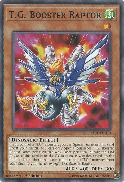 T.G. Booster Raptor (Common) [SAST-EN010-C]