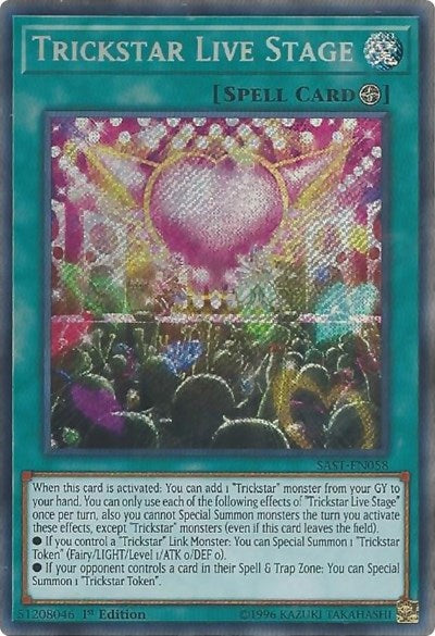 Trickstar Live Stage (Secret Rare) [SAST-EN058-SeR]