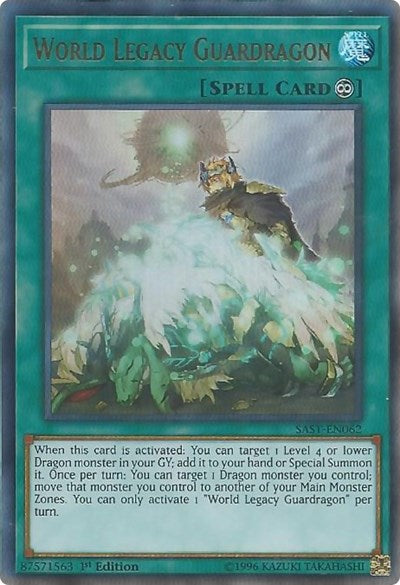 World Legacy Guardragon (Ultra Rare) [SAST-EN062-UR]