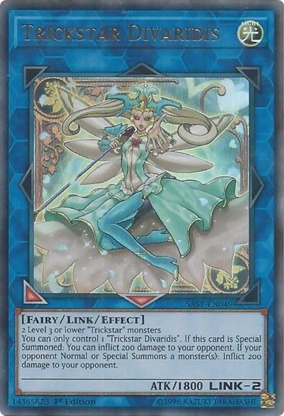 Trickstar Divaridis (Ultra Rare) [SAST-EN049-UR]