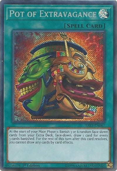 Pot of Extravagance (Secret Rare) [SAST-EN067-SeR]