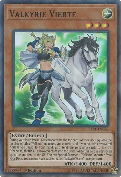 Valkyrie Vierte (Super Rare) [SAST-EN089-SuR]