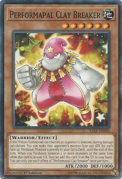 Performapal Clay Breaker (Common) [SAST-EN096-C]