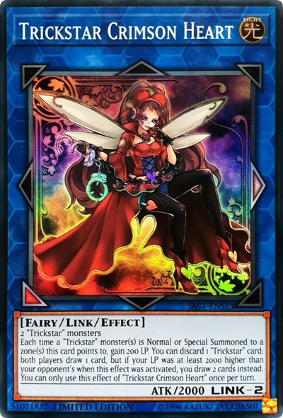 Trickstar Crimson Heart (Super Rare) [SAST-ENSE3-SuR]