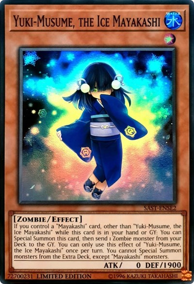 Yuki-Musume, the Ice Mayakashi (Super Rare) [SAST-ENSE2-SuR]