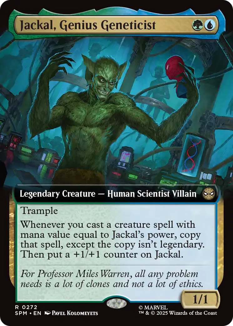 Jackal, Genius Geneticist - Extended Art [SPM-272]