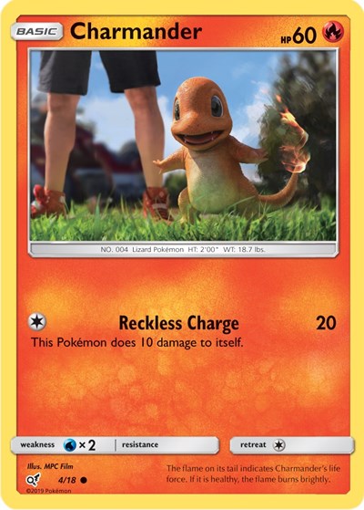 Charmander - 4/18 (Common) [DET-4-C]