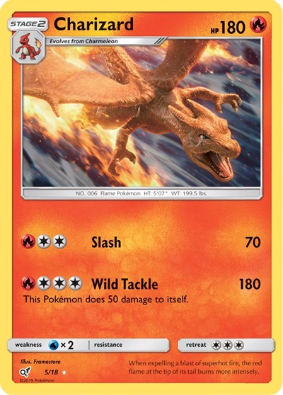 Charizard - 5/18 (Holo Rare) [DET-5-HR]