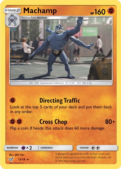 Machamp - 13/18 (Rare) [DET-13-R]