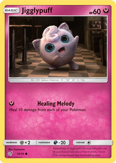 Jigglypuff - 14/18 (Common) [DET-14-C]