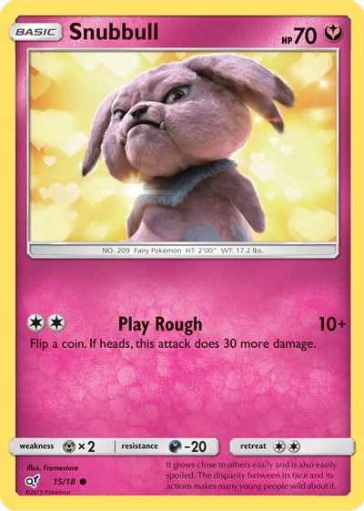 Snubbull - 15/18 (Common) [DET-15-C]