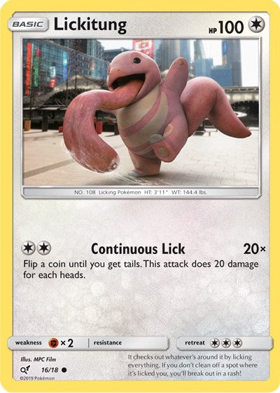 Lickitung - 16/18 (Common) [DET-16-C]