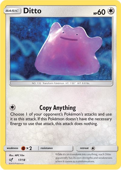 Ditto - 17/18 (Holo Rare) [DET-17-HR]