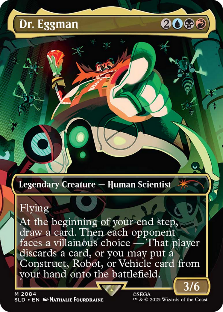 Dr. Eggman - Borderless - Full Art [SLD-2084]