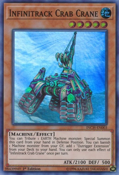 Infinitrack Crab Crane (Super Rare) [INCH-EN003-SuR]