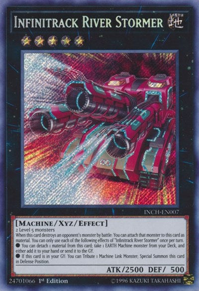 Infinitrack River Stormer (Secret Rare) [INCH-EN007-SeR]