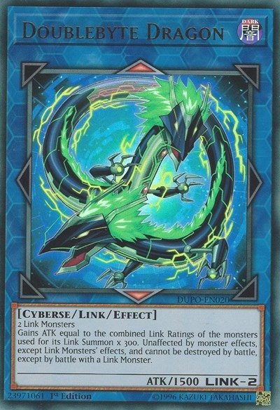 Doublebyte Dragon (Ultra Rare) [DUPO-EN020-UR]