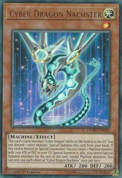 Cyber Dragon Nachster (Ultra Rare) [DUPO-EN036-UR]