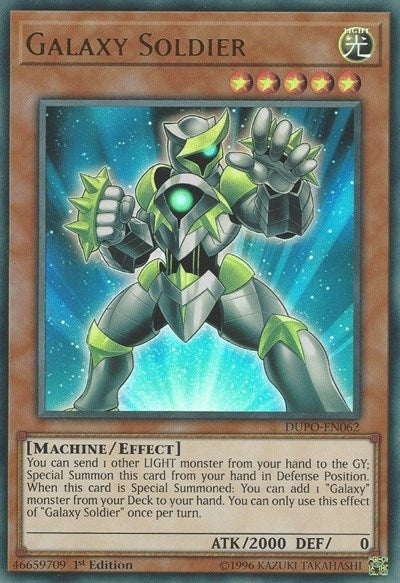 Galaxy Soldier (Ultra Rare) [DUPO-EN062-UR]