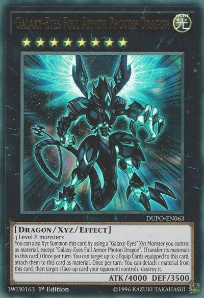 Galaxy-Eyes Full Armor Photon Dragon (Ultra Rare) [DUPO-EN063-UR]