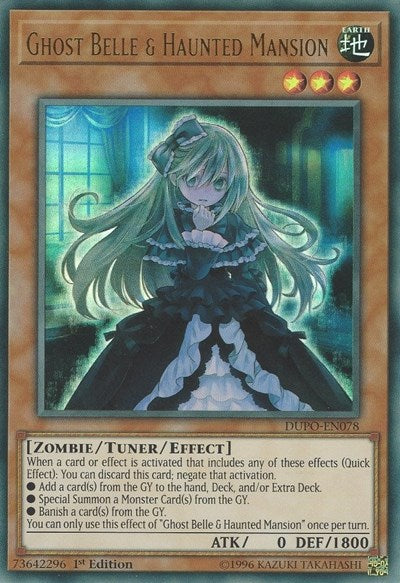 Ghost Belle & Haunted Mansion (Ultra Rare) [DUPO-EN078-UR]