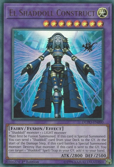 El Shaddoll Construct (Ultra Rare) [DUPO-EN090-UR]