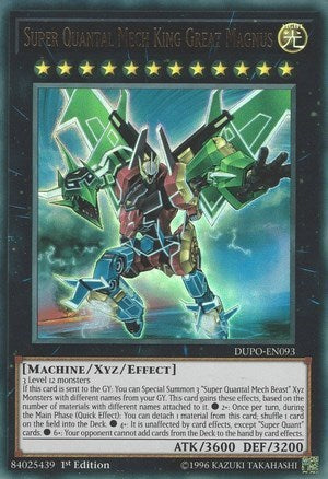 Super Quantal Mech King Great Magnus (Ultra Rare) [DUPO-EN093-UR]