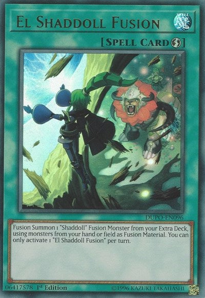 El Shaddoll Fusion (Ultra Rare) [DUPO-EN096-UR]
