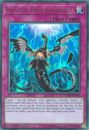 Infinite Impermanence (Ultra Rare) [DUPO-EN100-UR]