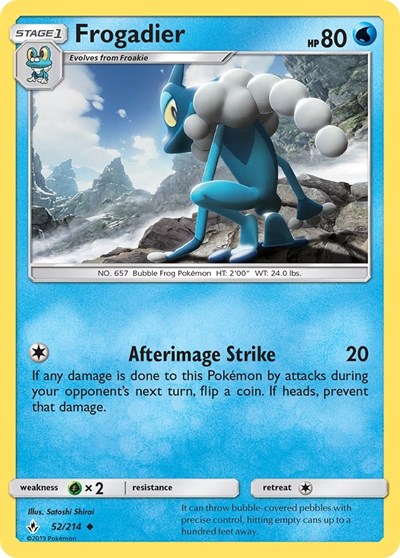 Frogadier - 52/214 (Uncommon) [UNB-52-U]