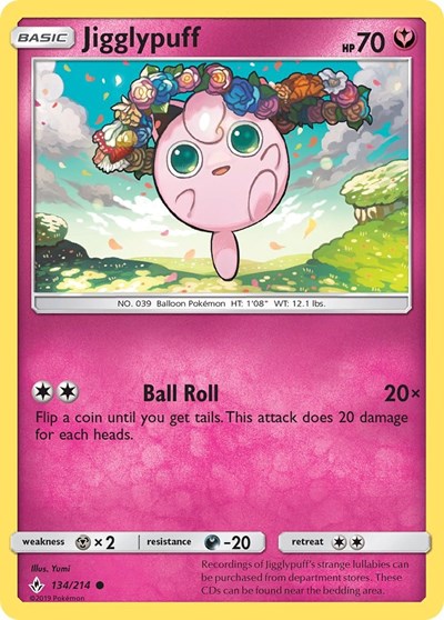 Jigglypuff - 134/214 (Common) [UNB-134-C]