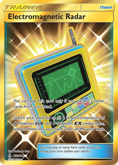 Electromagnetic Radar - 230/214 (Secret Rare) [UNB-230-SR]