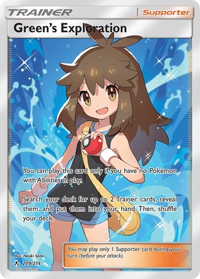 Green's Exploration - 209/214 (Ultra Rare) [UNB-209-UR]