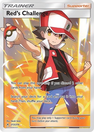 Red's Challenge - 213/214 (Ultra Rare) [UNB-213-UR]
