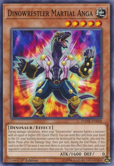 Dinowrestler Martial Anga (Common) [DANE-EN008-C]