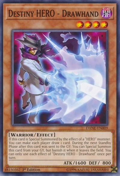 Destiny HERO - Drawhand (Common) [DANE-EN009-C]