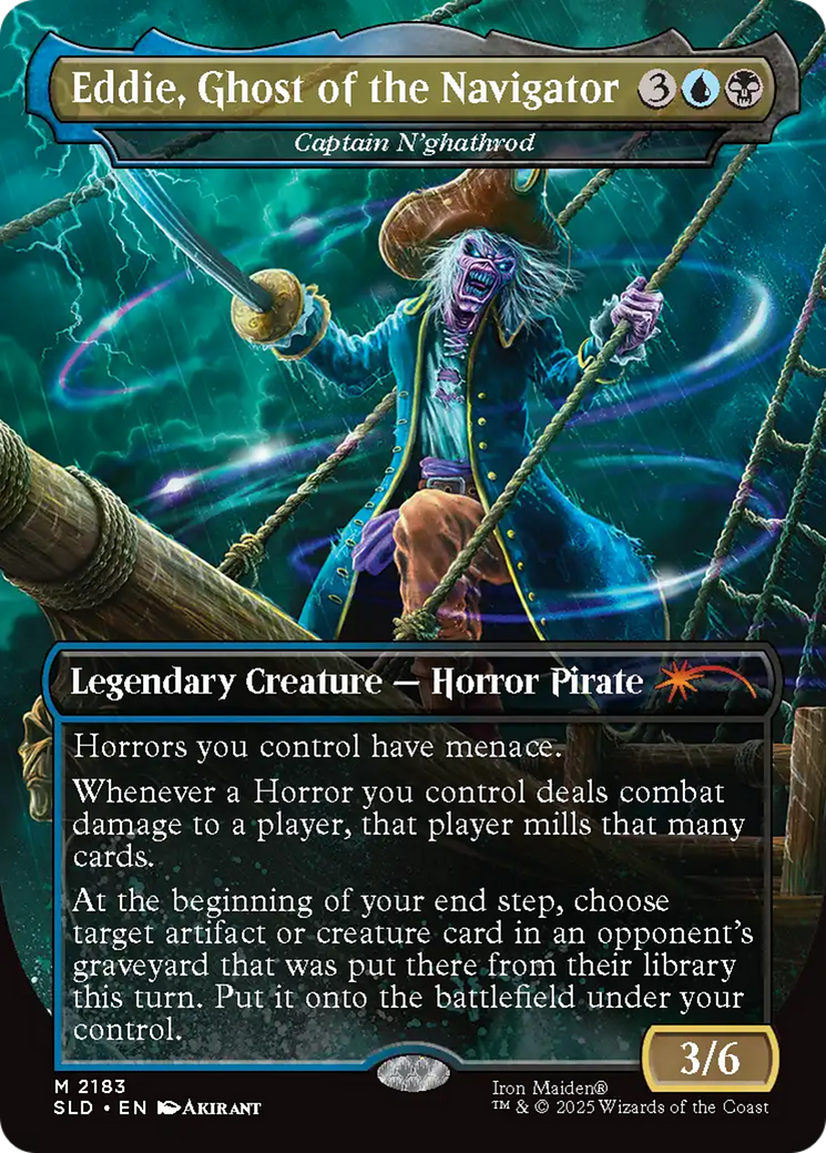 Captain N'ghathrod - Borderless - Full Art [SLD-2183]