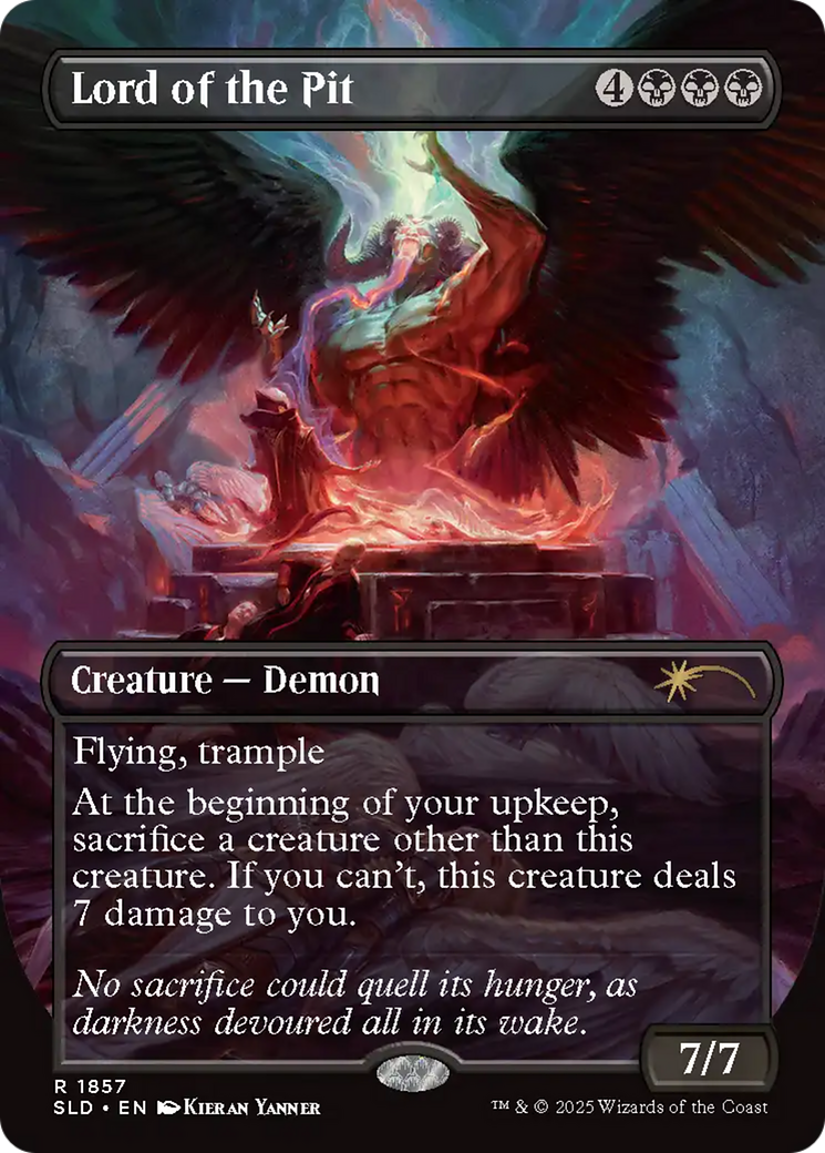 Lord of the Pit - Borderless - Full Art [SLD-1857]