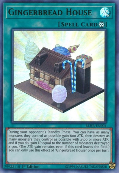Gingerbread House (Ultra Rare) [BLHR-EN004-UR]