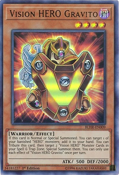Vision HERO Gravito (Ultra Rare) [BLHR-EN009-UR]