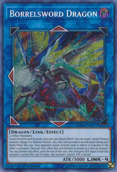 Borrelsword Dragon (Secret Rare) [BLHR-EN071-SeR]