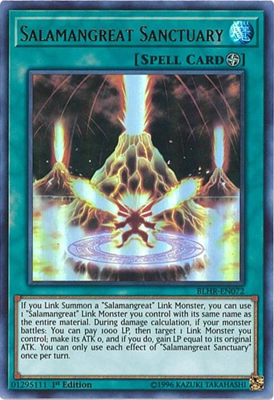 Salamangreat Sanctuary (Ultra Rare) [BLHR-EN072-UR]