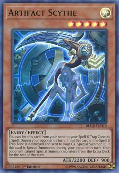 Artifact Scythe (Ultra Rare) [BLHR-EN078-UR]