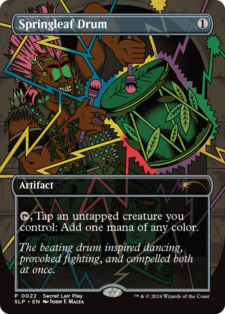 Springleaf Drum - Borderless - Promo [SLP-22]
