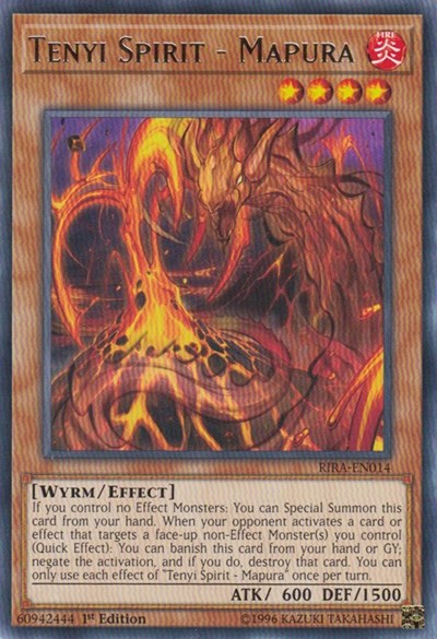 Tenyi Spirit - Mapura (Rare) [RIRA-EN014-R]