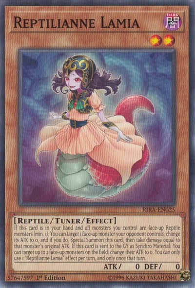 Reptilianne Lamia (Common) [RIRA-EN025-C]